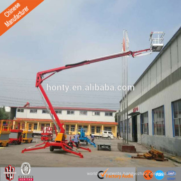 Install light lift indoor man boom lift